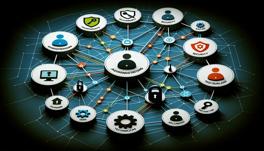 Illustration of user roles and access control